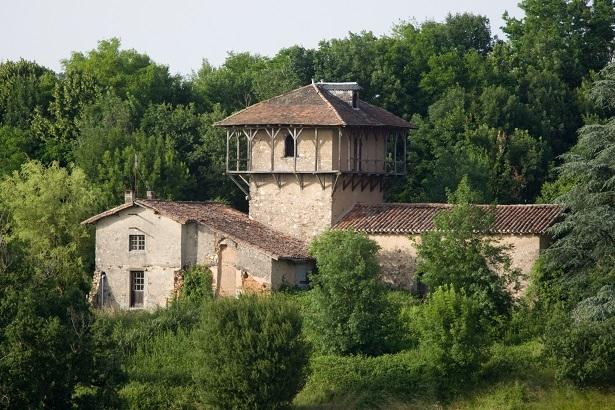 La tour carrée de l'observatoire de Castelfranc